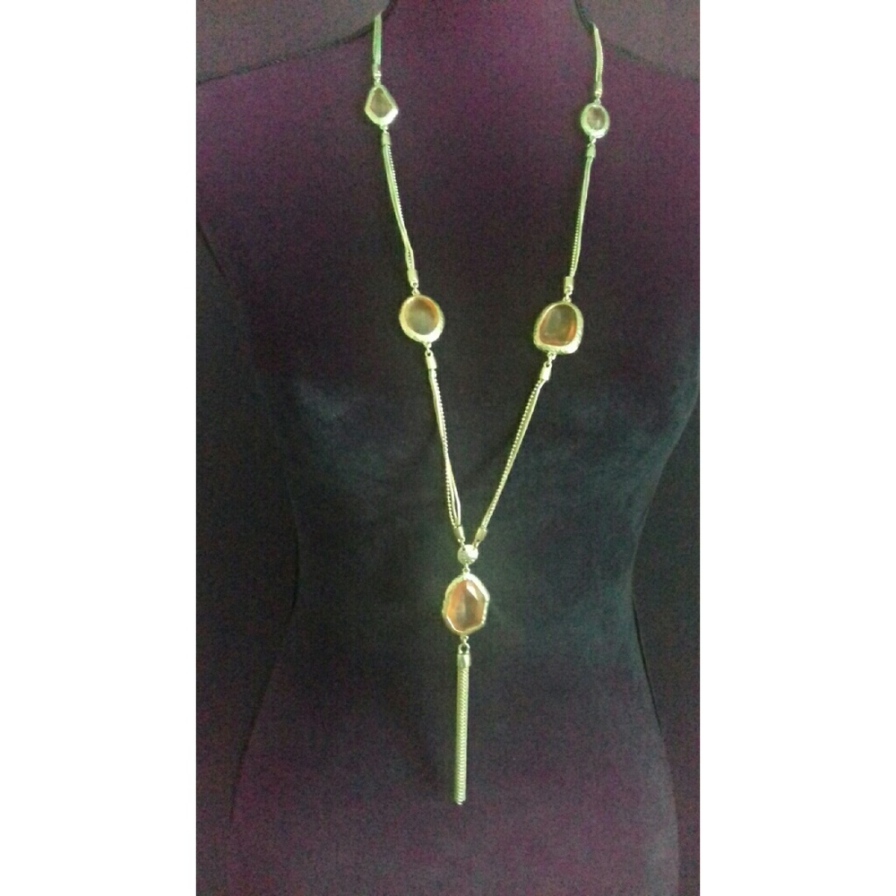 Chico's Lariat style necklace